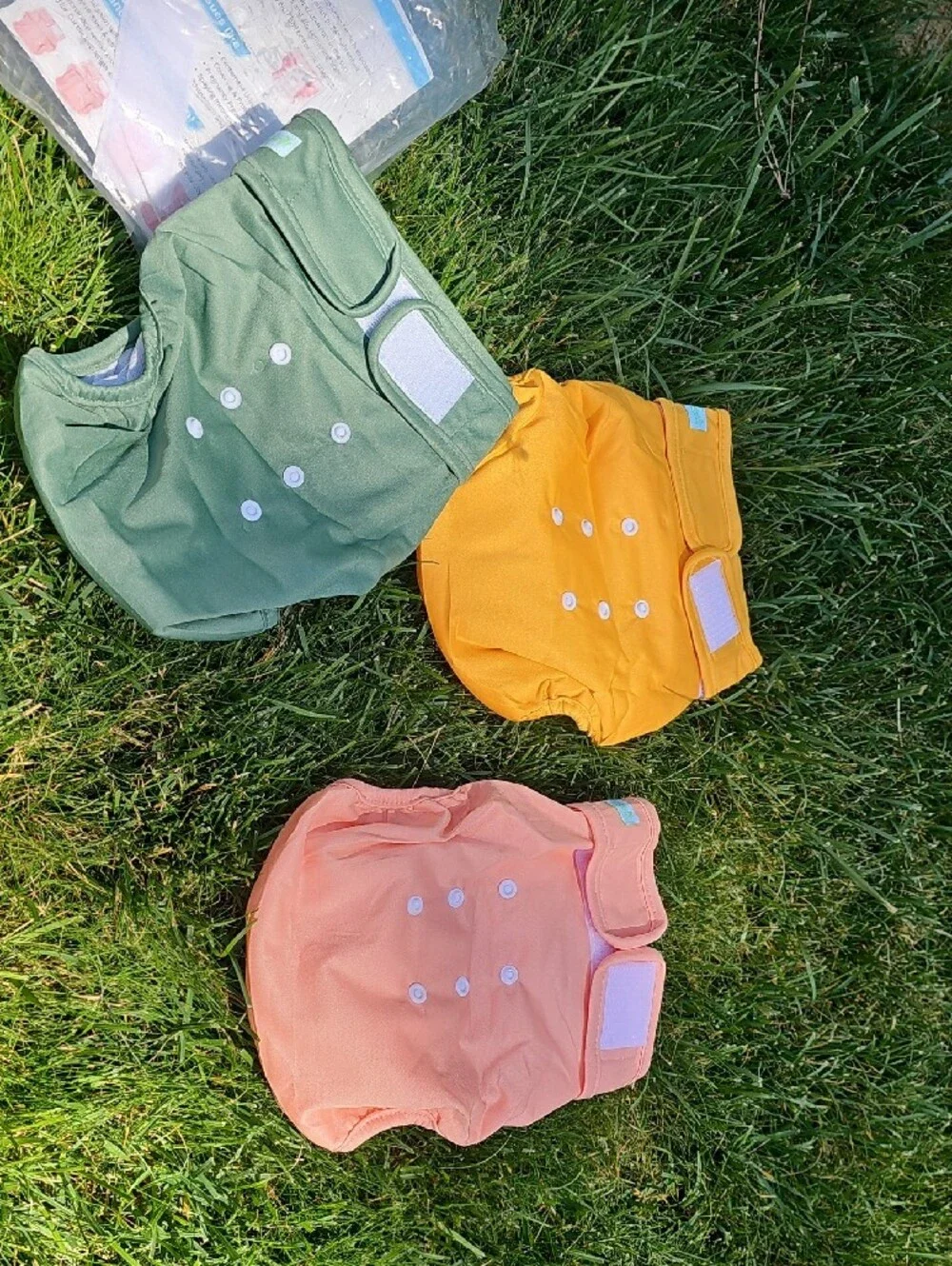 3 Washable Pet French Puppy Bulldog Diapers Female Period Heat Reusable Diaper